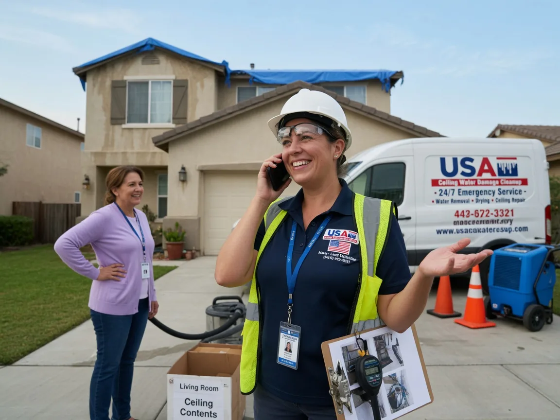 Ceiling Water Damage Restoration Minot Afb, ND FAQs